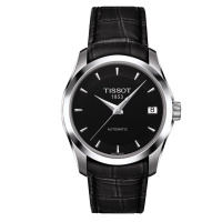 天梭 (TISSOT) 库图系列 皮带 钢带 休闲 时尚 女士 自动机械表 T035.207.11.011.00
