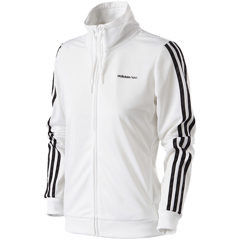 adidas阿迪达斯NEO女子外套夹克防风衣休闲运动服CZ4362 白色 L