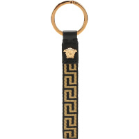 VERSACE 范思哲 男女中性 织物配皮钥匙扣挂饰 DPM8442 DNAS3V