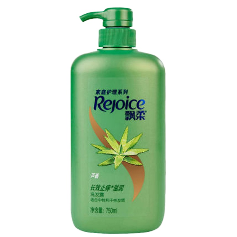 飘柔家庭护理芦荟长效止痒滋润洗发露750ml