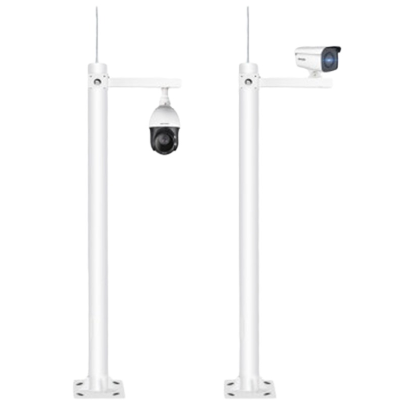 球机监控立杆 镀锌铜管3.5米