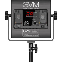GVM480S LED摄影补光灯 网红直播专业打光室内人像小型柔光灯