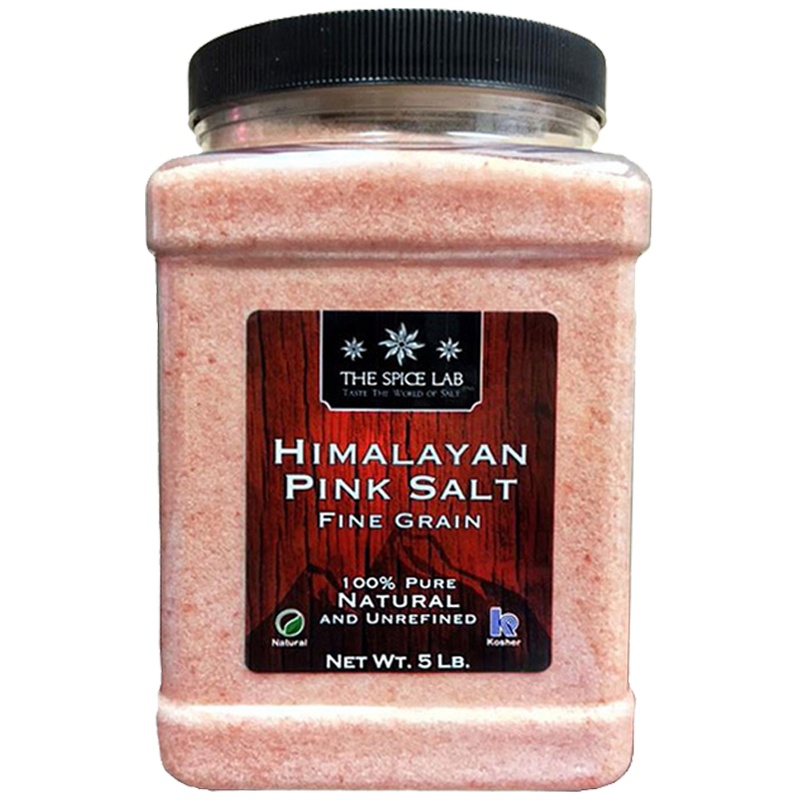 The Spice Lab 喜马拉雅粉盐 2.26kg/罐 食用盐 沐浴盐 粗盐 天然盐