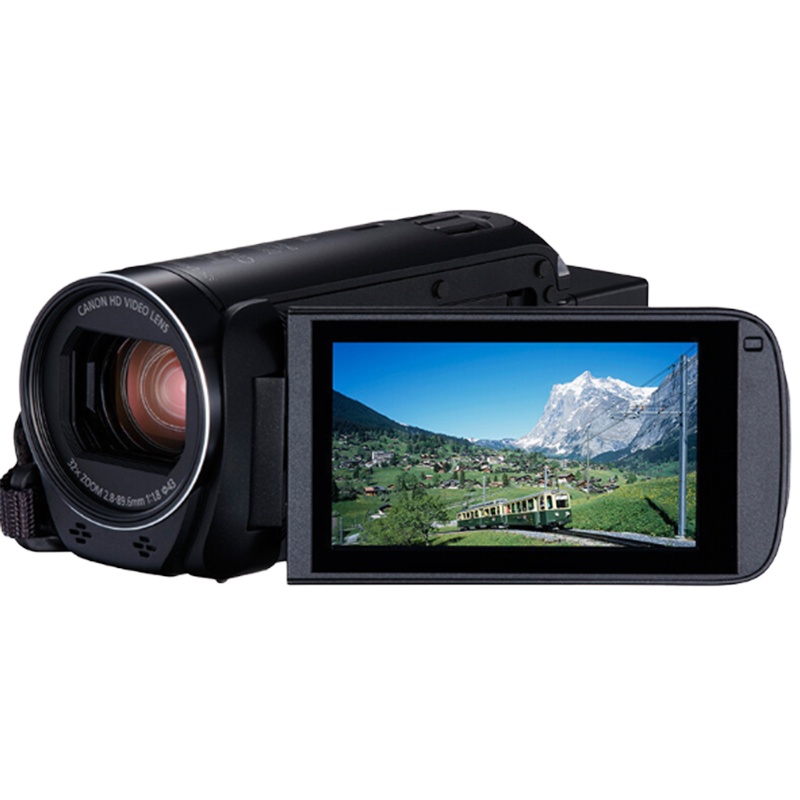 佳能(Canon)HF R86 高清数码摄像机 智能防抖慢动作会议长焦DV 32倍光学变焦翻转触摸屏WiFi