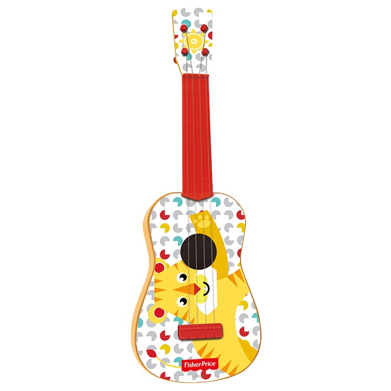 费雪尤克里里儿童小吉他弹奏仿真迷你宝宝乐器玩具初学者入门