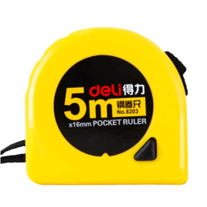 得力 卷尺 8203*5m 货期5-10天