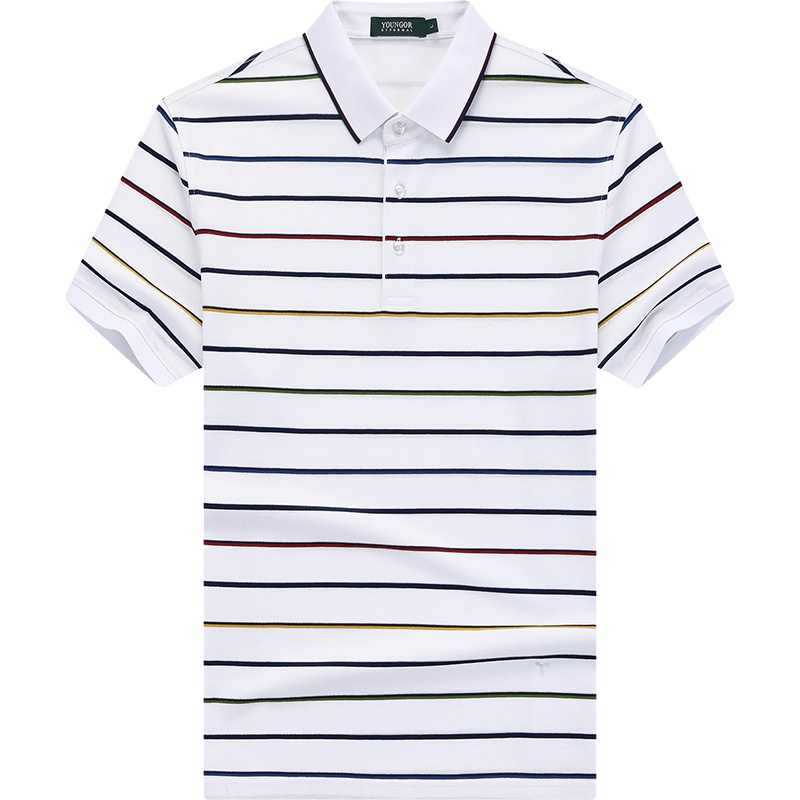 Youngor/雅戈尔男士雅戈尔T恤男夏季新款短袖商务休闲男装上衣潮流时尚POLO衫