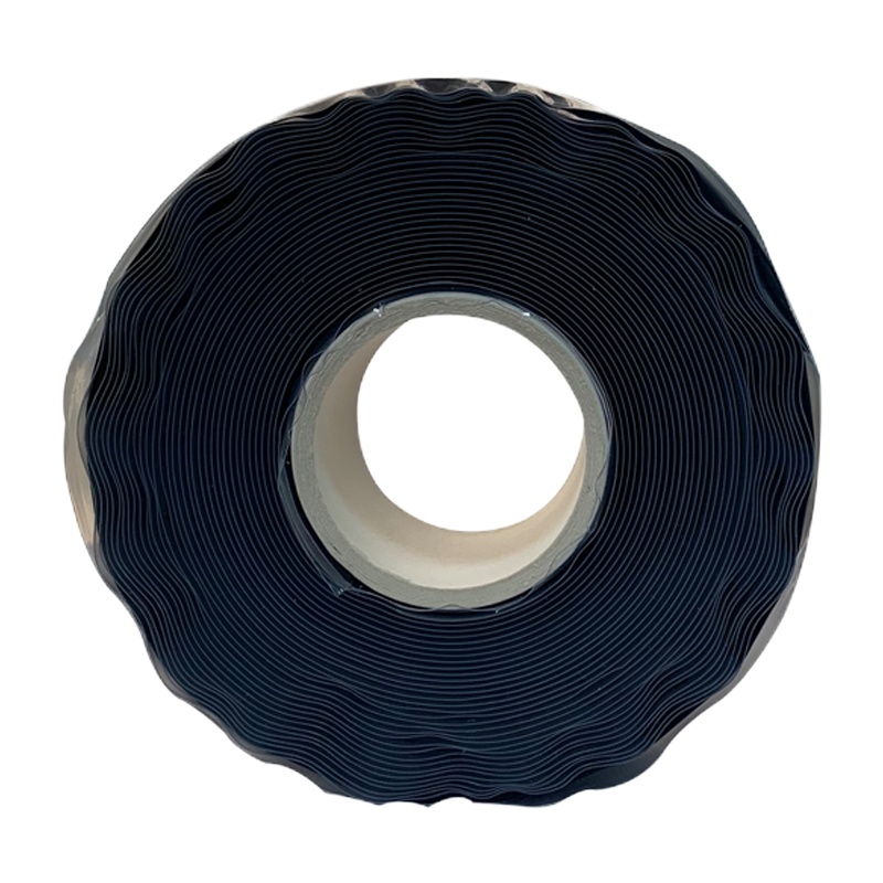 领航电气ZHLHGF 7000-NW 耐高温型硅胶自粘带 黑色 (单位:卷)