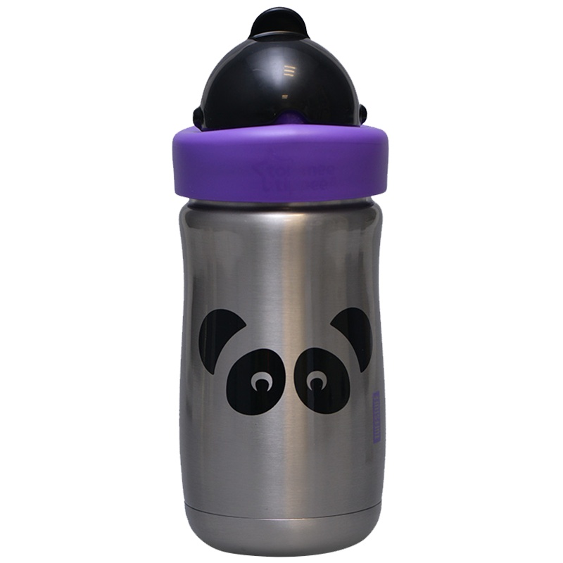 汤美星(Tommee Tippee)00644 不锈钢儿童吸管杯保冷学饮杯300ml