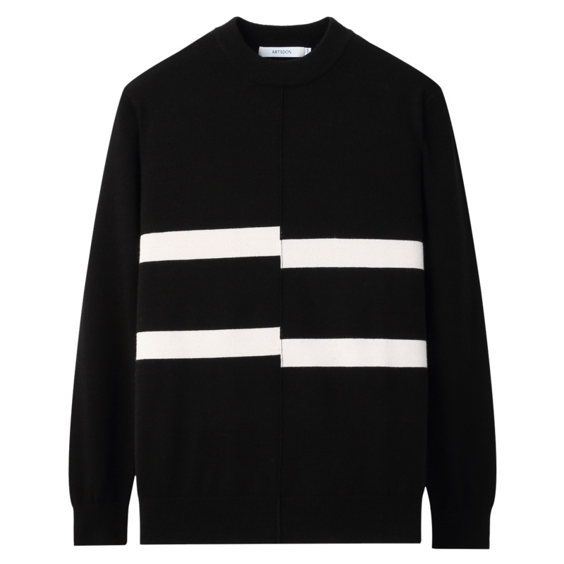 Artsdon/阿仕顿男装专柜同款圆领针织衫秋冬款毛衣上衣男