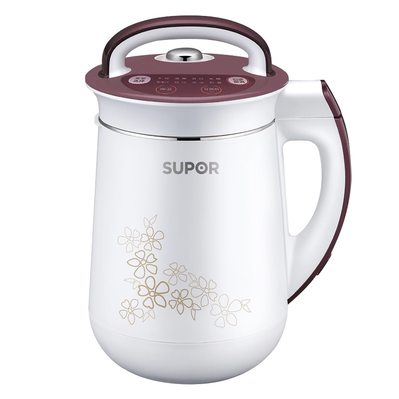 苏泊尔(SUPOR)豆浆机 DJ12B-Y58E 1.2L多功能全自动高速破壁无渣豆浆机米糊五谷 支持自动清立体环绕加热