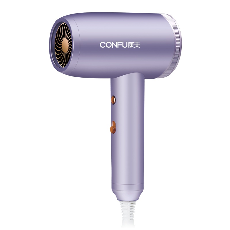 康夫(CONFU)电吹风机KF-3138 1800W大功率 3档冷热风调节 过热保护 恒温护发 家用智能感应吹风筒