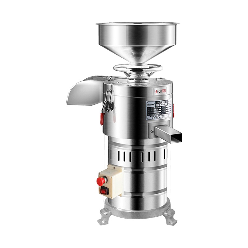 乐创(lecon)磨浆机 125型 商用豆浆机 早餐店现磨豆浆机 干湿豆自动渣浆分离 电动磨米浆豆腐脑机[不带加热功能]