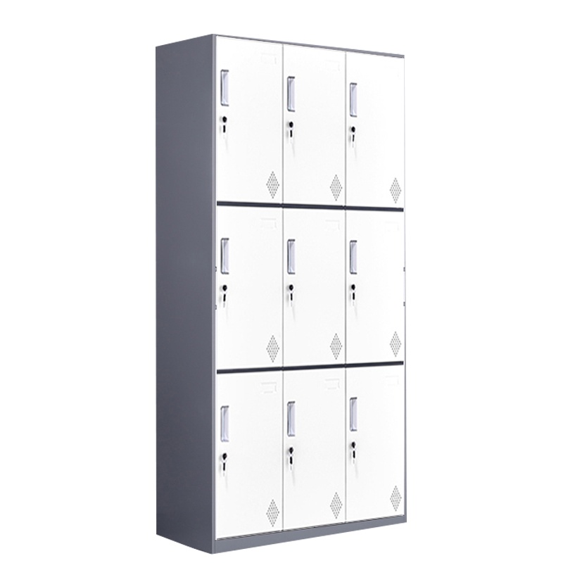 [田珍] 更衣柜 办公室铁皮柜带锁员工储物柜 存包柜鞋柜