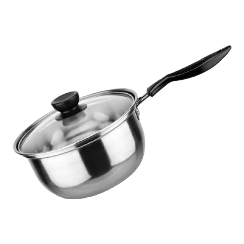 家用不锈钢锅加厚汤锅小奶锅煲汤煮面粥辅食锅燃气电磁炉 FENGHOU 加厚奶锅