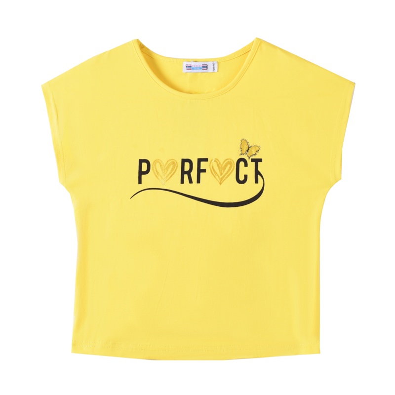 铅笔俱乐部童装2020夏装女童短袖T恤新款中大童休闲短袖儿童半袖