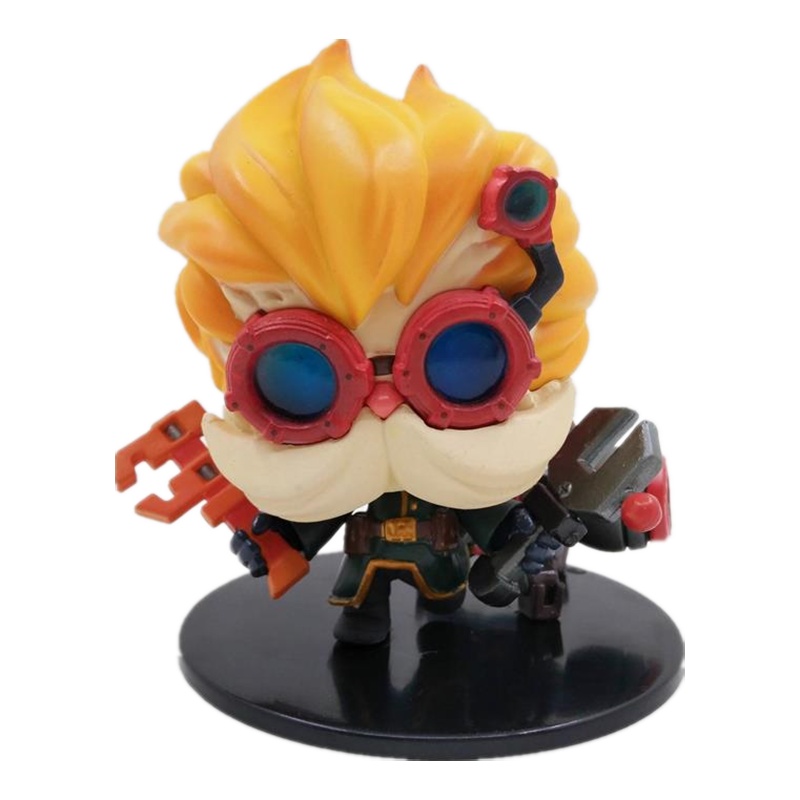 英雄联盟LOL手办 Q版大发明家 黑默丁格 大头 020 模型摆件玩具礼物