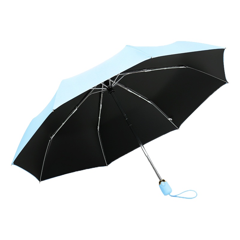 三极户外(Tripolar) TP7013 全自动晴雨伞太阳伞黑胶遮阳折叠雨伞晴雨两用小巧便携雨伞