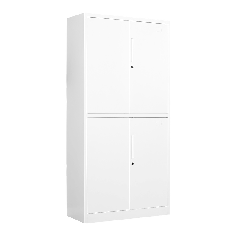 [红心家居]对开双节柜钢制文件柜档案柜