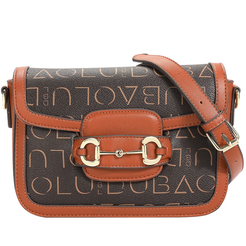 dubaolu/都宝路女包2020新款潮时尚单肩斜挎包小ck百搭马鞍包