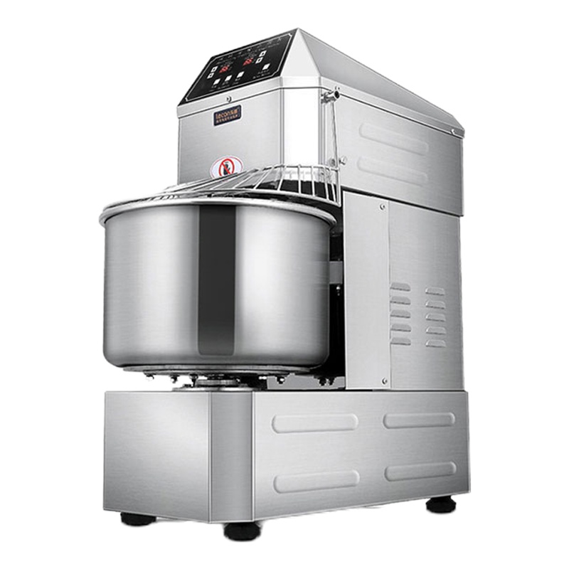 乐创（lecon）LC-J-RMJ01 商用和面机商用5-12KG揉面机 银色 单位：台