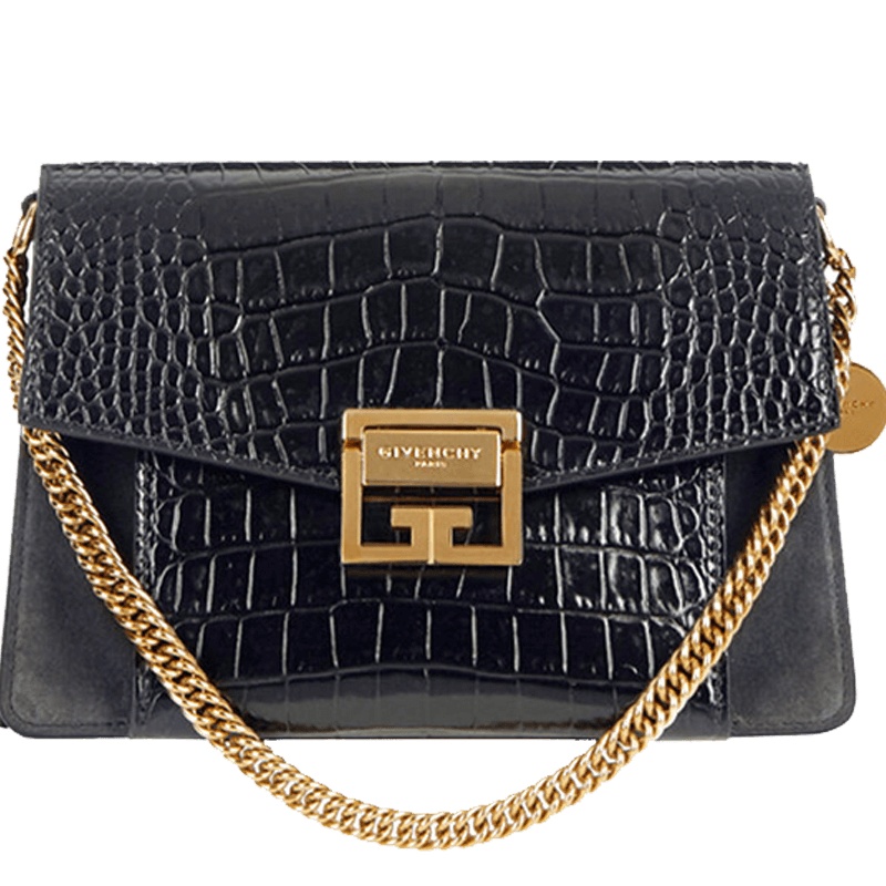 【预定】GIVENCHY/纪梵希 小号鳄鱼纹效果皮革包 BB501CB0LU