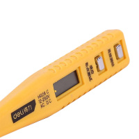 得力 deli 数显测电笔试电笔验电笔电工笔电工螺丝刀 12-250V DL8003 电子工具 DMS