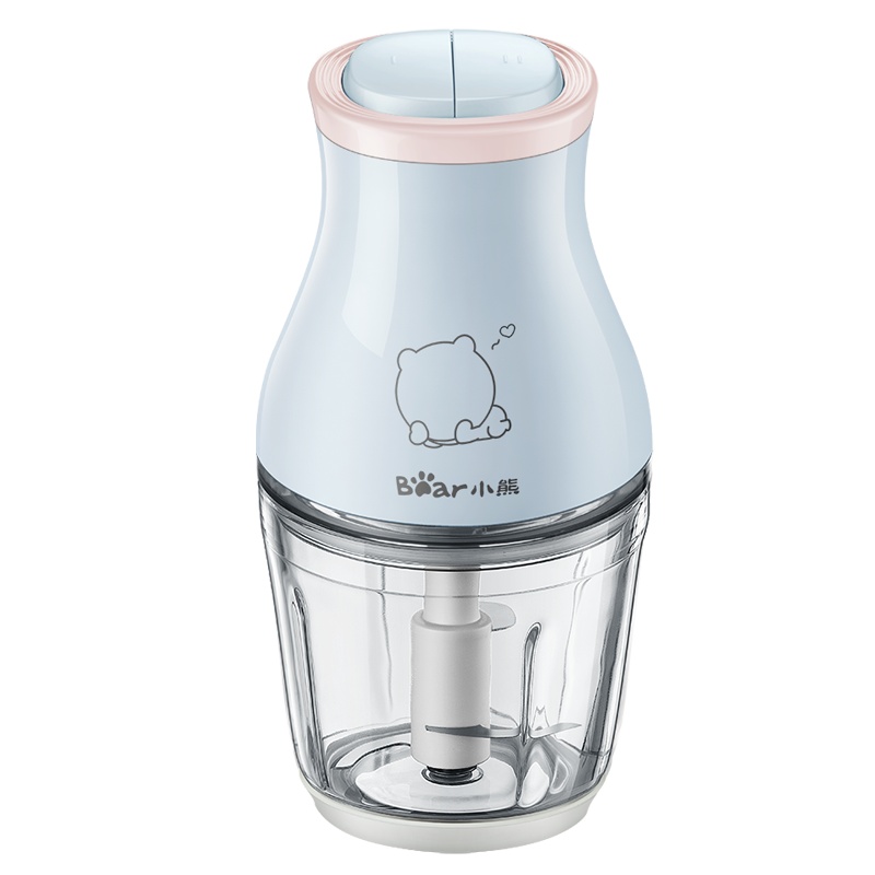 小熊(Bear)切碎机QSJ-B02Y5 家用绞肉机切碎机两档切换锋利三刀片设计均匀细腻切碎苏宁自营