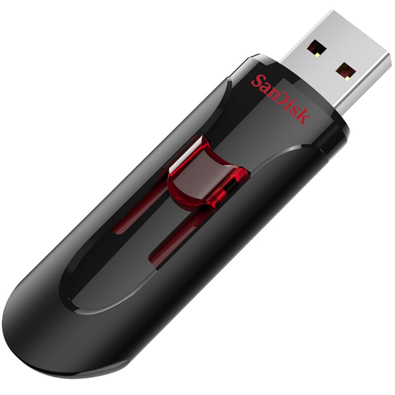 闪迪(SanDisk) 酷悠CZ600 U盘 256GB USB3.0 黑色 入门优选 内含安全加密软件