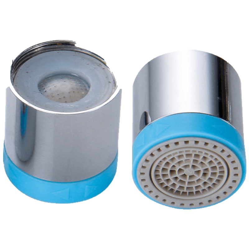 厨房面盆龙头两档起泡器水龙头过滤网嘴发泡器防溅出水嘴龙头配件 22MM两档起泡器安心抵