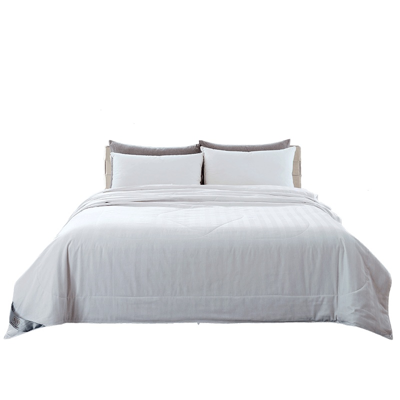 鎏金蚕手工桑蚕丝被100%桑蚕丝被芯空调被双人春秋被加厚冬被子