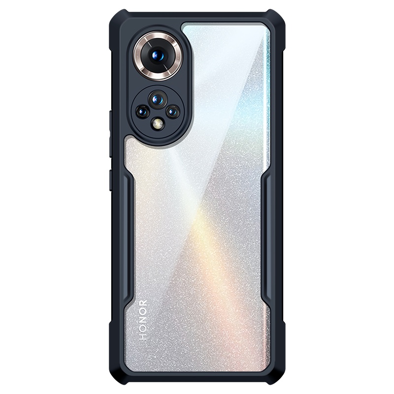 讯迪荣耀50手机壳华为荣耀50pro手机防摔保护套曲面屏透明硅胶全包honor50SE新品气囊30s创意por男磨砂款外