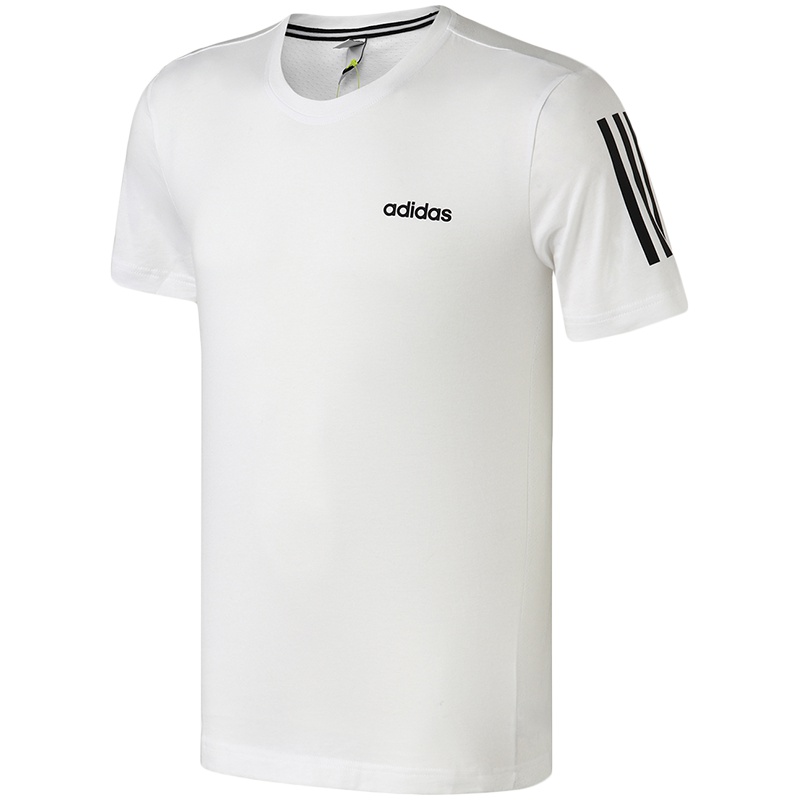 【自营】Adidas阿迪达斯NEO男装LOGO运动短袖休闲圆领T恤衫DW8052