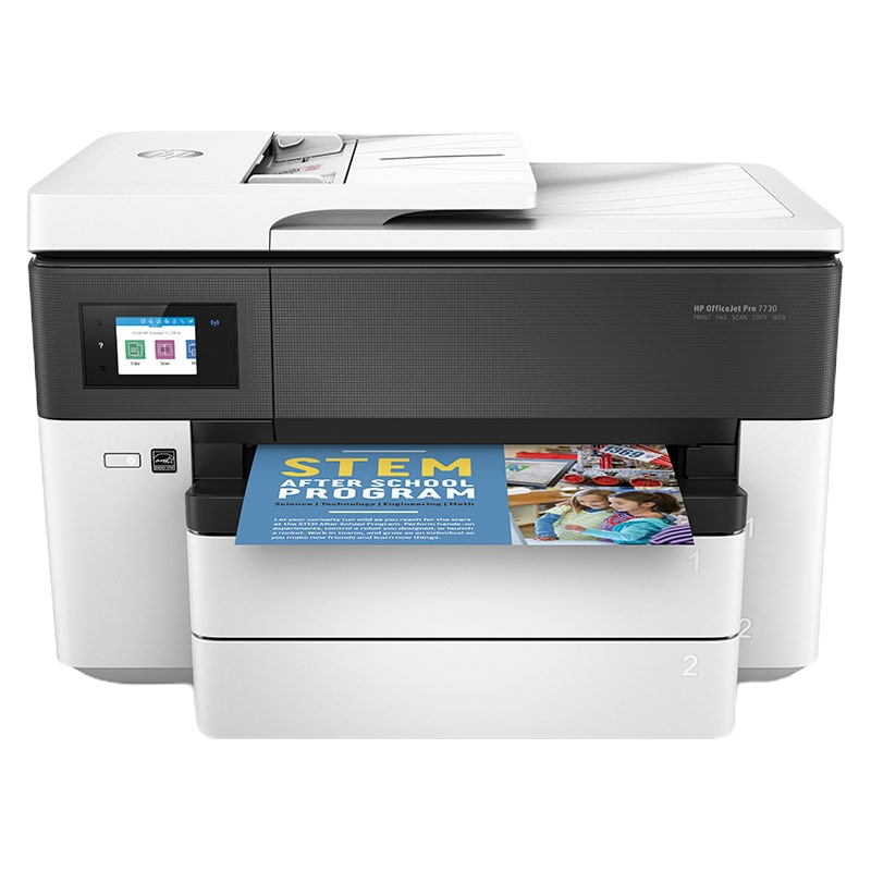 惠普(HP)OJ 7730 彩打多功能一体机 A3宽幅系列 无线,打印,传真,扫描,复印 (单位:件)