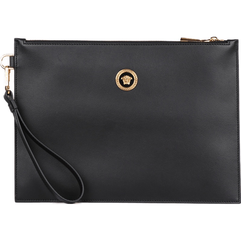 Versace 范思哲 男士牛皮革手拿包 DP85102 DVTE4