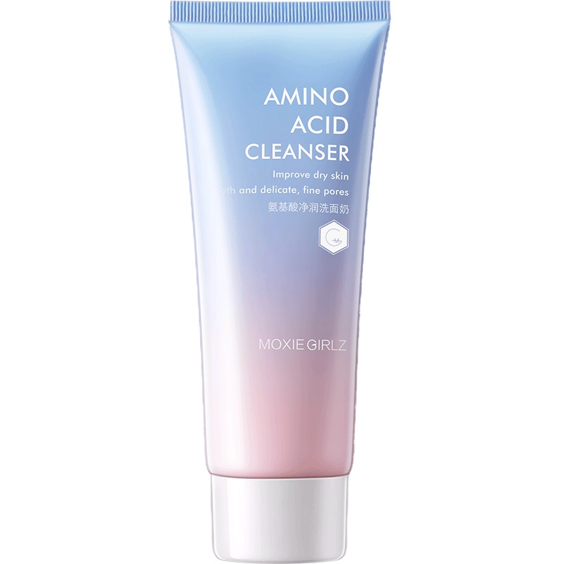 慕斯女孩氨基酸净润洗面奶温和保湿控油洁面乳-1