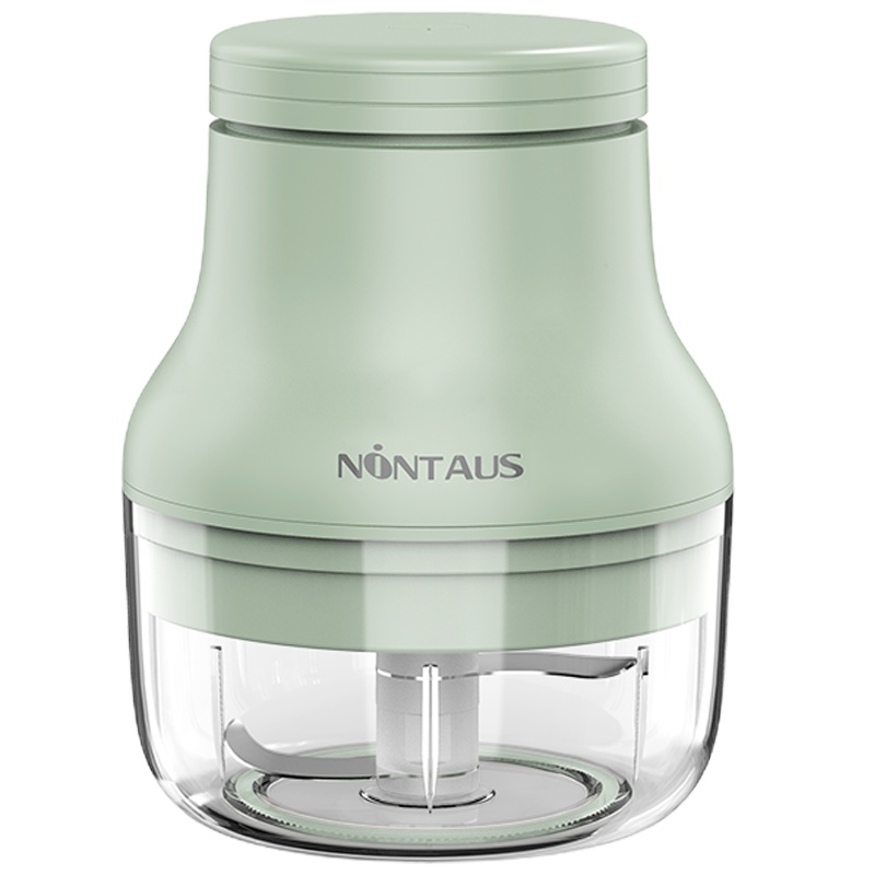 金正(NiNTAUS)迷你蒜蓉机无线电动多功能压蒜器捣蒜器绞肉机蒜泥神器机 迷你搅碎机婴儿辅食机SR22绿色100ml
