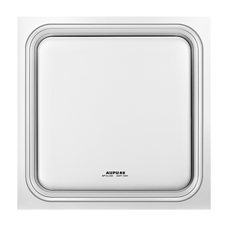 奥普(AUPU)换气扇浴霸旗舰店普通集成吊顶式系列BP16-25D卫生间厨房超薄嵌入式强劲排气换气排风扇