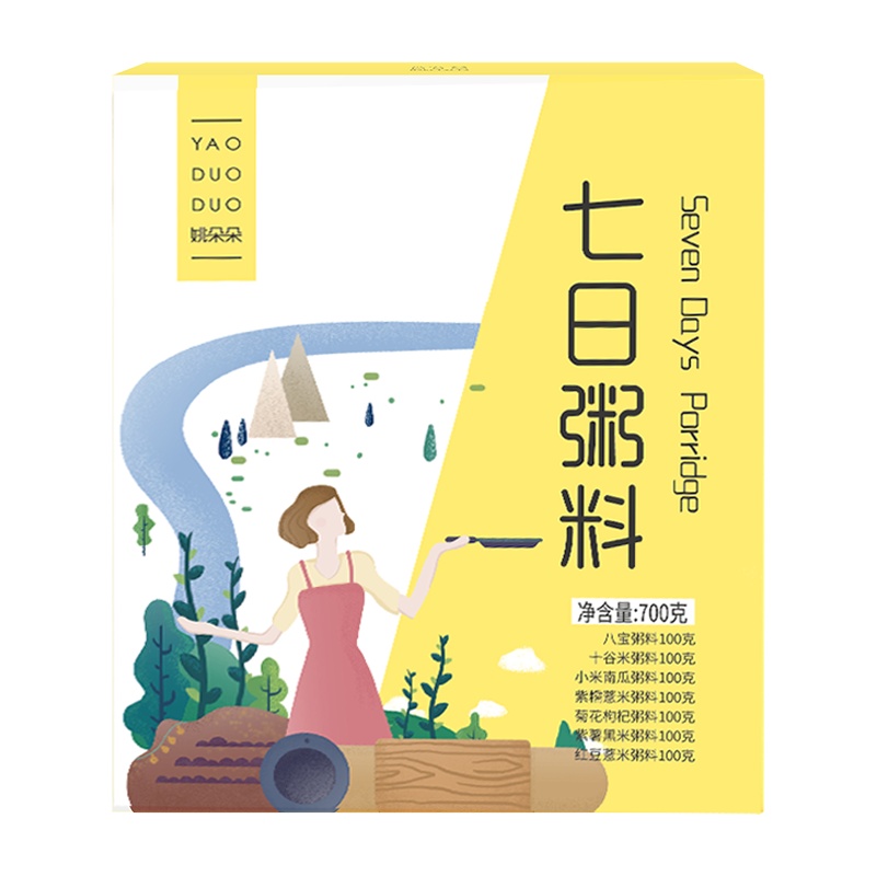 姚朵朵七日粥700g*1盒