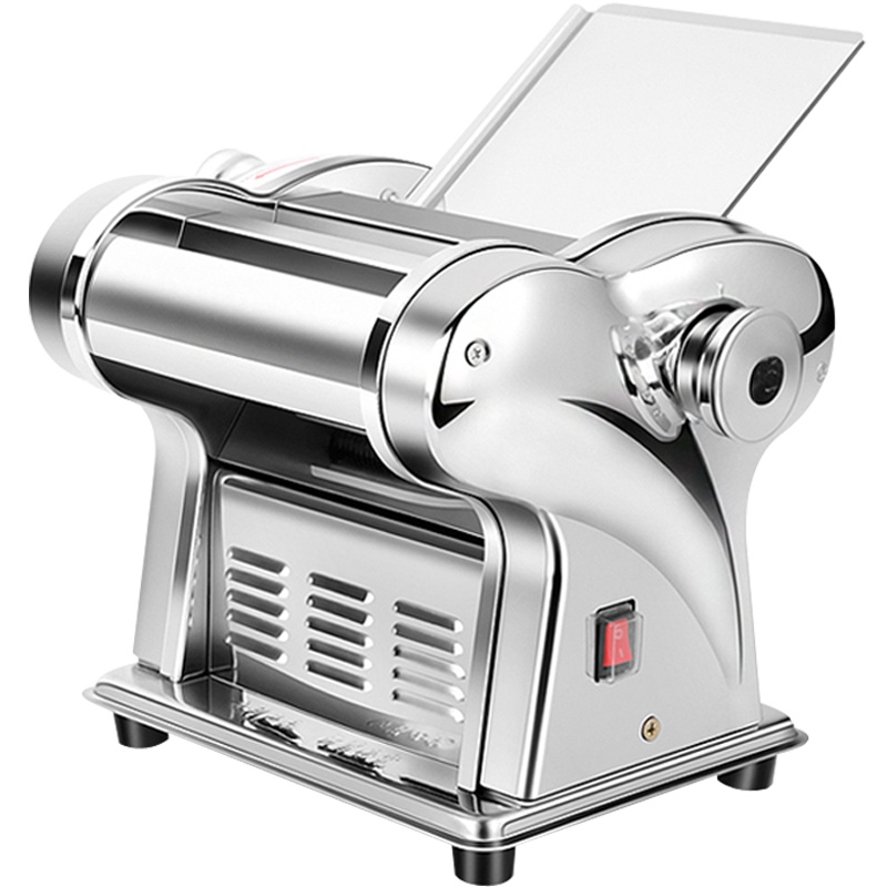 俊厨不锈钢压面机轧面机家用电动全自动面条机器小型厨具多功能切面机饺子皮馄饨皮机擀面皮机揉面机制面机挂面机宽窄圆面条机器