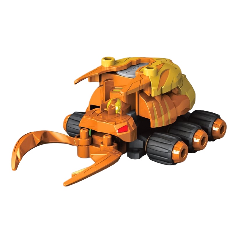 灵动创想(LDCX)超甲虫战记玩具对战机甲战纪机器人战车赛车战斗盘套装 竞技款-秀玛拉BG0110