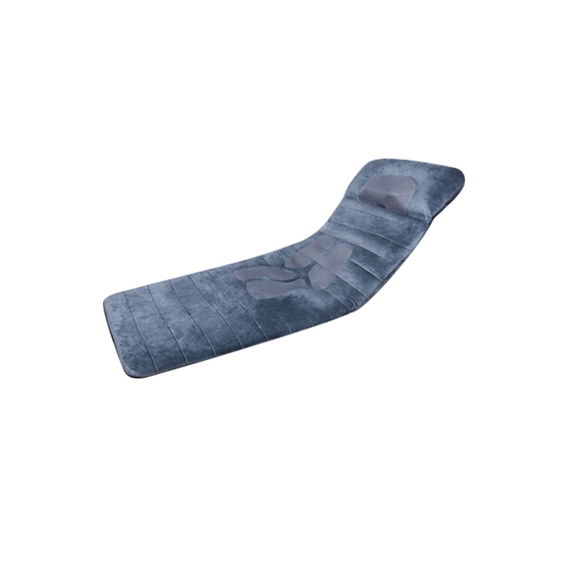 何浩明按摩垫养生热敷按摩床垫颈椎按摩器腰部肩颈头部腰背腿部按摩器全身按摩毛绒床靠垫按摩靠垫家用可折叠