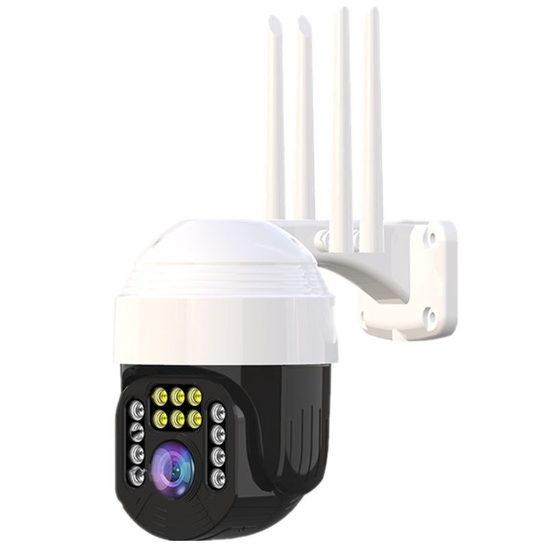 送10天循环监控录像卡 人形追踪无线摄像头5MP室外防水夜视高清监控器家用远程连手机360度全景无死角 WIFI版