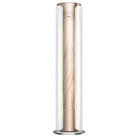 美的（Midea）3匹1级能效变频无风感智能家用客厅圆柱式柜机冷暖空调 立式静音节能KFR-72LW/N8MWA1