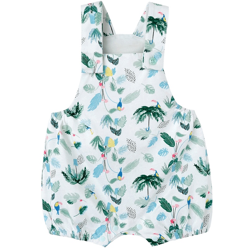 英氏婴儿衣服婴儿连体衣女宝宝夏季新品YRHCJ20301A01