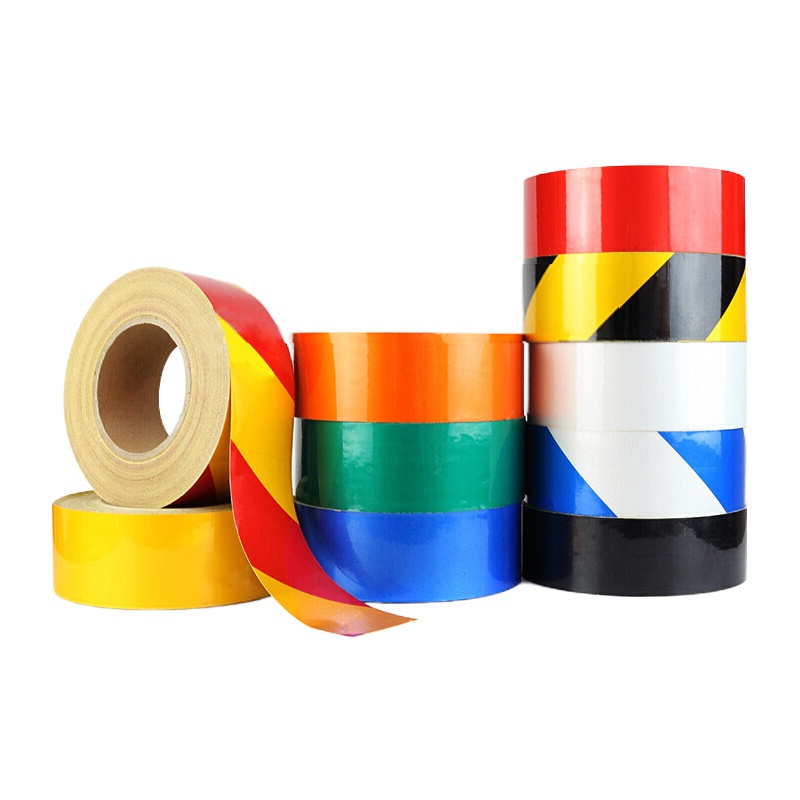 谋福 CNMF 8407反光胶带 反光标识警戒线墙贴地板贴标志 反光膜警示胶带 长45.7米（10cm宽）