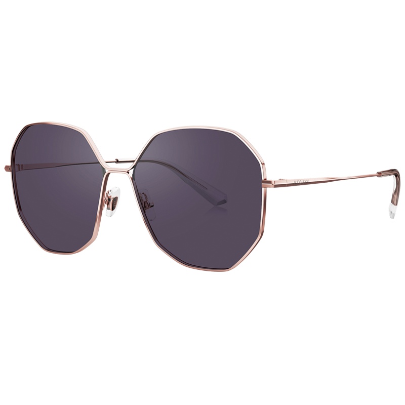 BOLON暴龙新款多边形太阳镜女潮流金属墨镜时尚眼镜BL7061