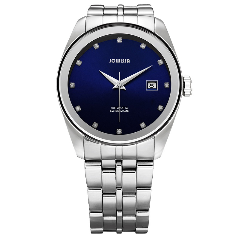 左薇莎(Jowissa)瑞士原装进口手表蓝宝石镜面 自动机械表背透机芯男士手表运动时尚男表腕表 J4.153.L