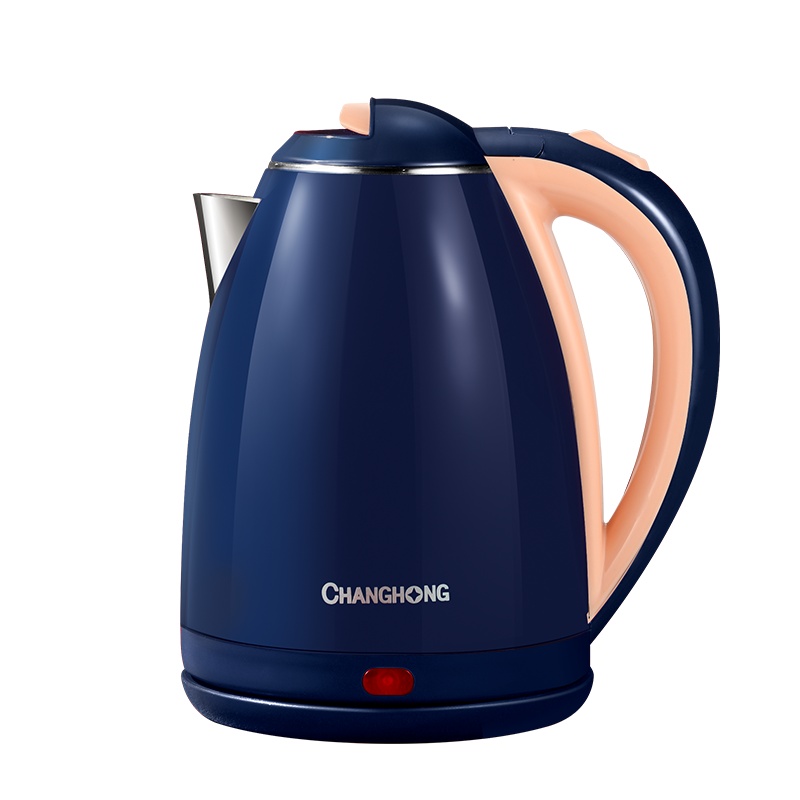 长虹电热水壶家用不锈钢大容量开水壶自动断电水壶一体自动宿舍烧水壶