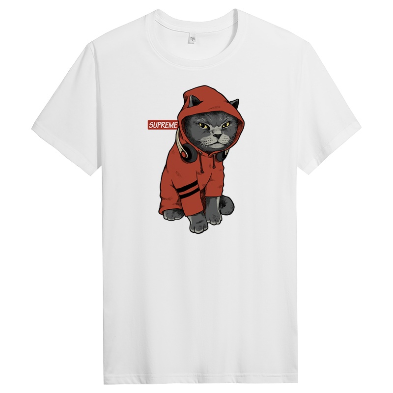 男短袖夏季纯棉T恤青年潮牌上衣服修身半袖 DT10343